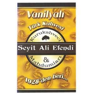 Ground Turkish Coffee   Vanilla Flavored Grocery & Gourmet Food