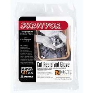 Memphis Glove Survivor Cut Resistant Gloves, MCR Safety   Size X Small 
