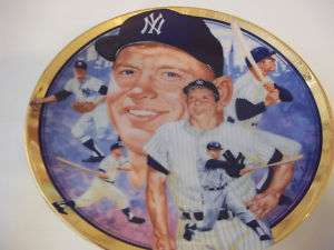 Collectible plate Mickey Mantle  