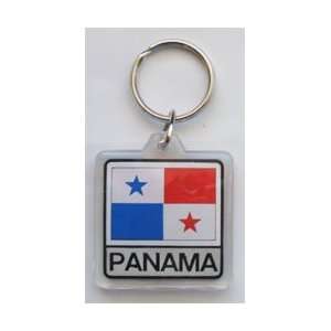 Panama   Country Lucite Key Ring
