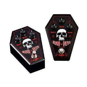  Coffin Case Blood Drive Guitar Effects Pedal  Musical 