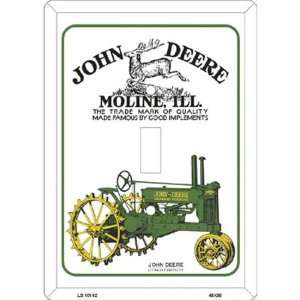  John Deere Vintage White Switch Cover
