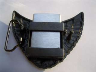 Famous Stars and Straps F WINGS LIGHTER Belt Buckle  