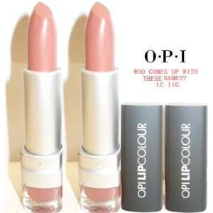  OPI Lipcolour #LC 116 WHO COMES UP WITH THESE NAMES? (Qty 