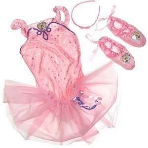  Disney Princess Ballerina Dress Up Set with Carrying Case 