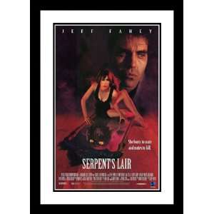  Serpents Lair 20x26 Framed and Double Matted Movie Poster 