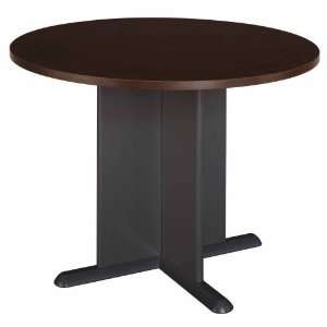   Round 3.5 Wood Conference Table in Mocha Cherry