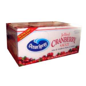 Ocean Spray Jellied Cranberry Sauce 6 14oz. cans  Grocery 