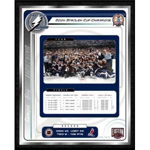 Tampa Bay Lightning 2004 Stanley Cup Champions Healy Plaque  