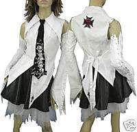 CS1, white lady Corset gothic shirt, lolita,size S xxxL  