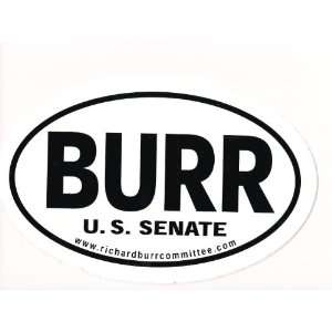  Burr U.S Senate   Sticker 