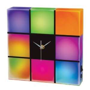  Cresta LED Color Changing Panel 10 Wide Clock