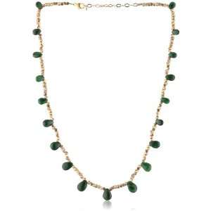  Amanda Rudey Divas and Heroines Emerald Zeena Necklace Jewelry