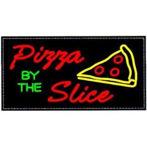  LED Neon Pizza By The Slice Sign