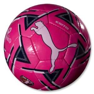 Puma WPS Esito HS Soccer Ball, Fluo Pink Blue White, 5  
