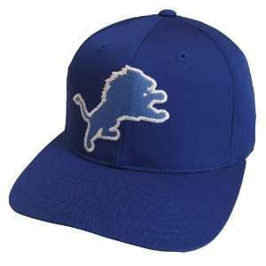  Detroit Lions Vintage Snapback Cap Hat Blue Barry Sanders 