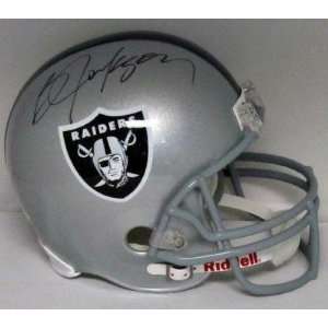 Bo Jackson Signed Helmet   FS Tri Star   Autographed NFL Helmets