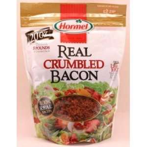Hormel Real Crumbled Bacon (20oz Bag)  Grocery & Gourmet 