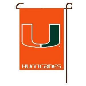 Miami Hurricanes 11x15 Garden Flag 