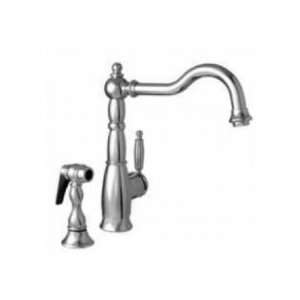  Whitehaus 3 3185 N Single Lever Handle Faucet W/ Solid 