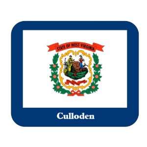 US State Flag   Culloden, West Virginia (WV) Mouse Pad 