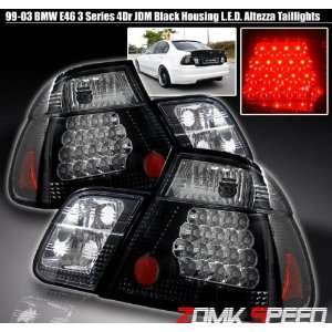 BMW 3 Series 4Dr Led Tail Lights LED Smoked Altezza Taillights   JDM 