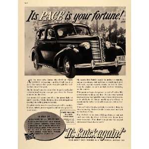   Motors Hydraulic Brakes Car   Original Print Ad