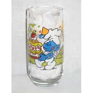  Baker Smurf Glass 1983 