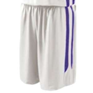   Pinelands Custom Basketball Shorts WHITE/PURPLE AXS