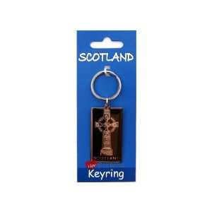 Keyring Brass Scottish Celtic Cross Toys & Games