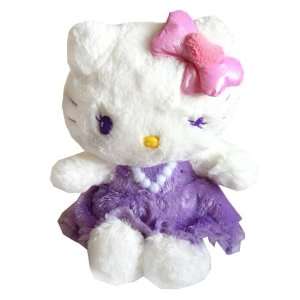  Sanrio Angel Hello Kitty Purple Plush Doll So Cute Toys & Games