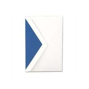  Pearl White Regent Blue Lined Correspondence Envelopes 