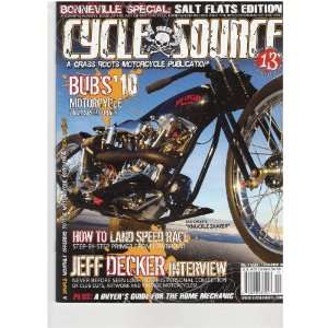  Cycle Source Magazine (How to land speed race, November 
