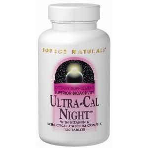   Ultra Cal Night   240 tabs., (Source Naturals)