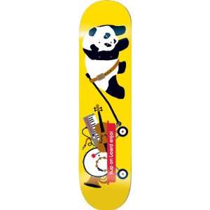  Enjoi Resin 7 Bandwagon Skateboard Deck (7.9 Inch) Sports 
