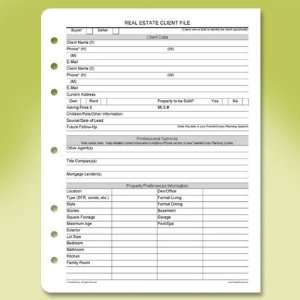  Franklin Covey Real Estate Client File