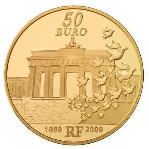    France 2009 50 ? Euro 1/4 Oz 920 Europa Gold Coin 