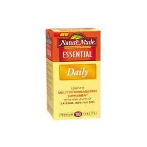 Essential Daily Multivitamin And Mineral Tablets, By Nature Made   100 