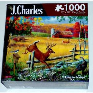  Time to Scatter, 1000 Piece Jigsaw Puzzle (The art of J 