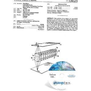    NEW Patent CD for STRIP SCANNING COPYING APPARATUS 