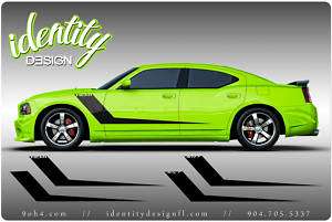 Dodge Charger ID02 Custom Graphics from Identity Design  