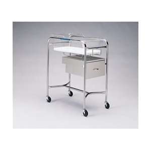 Pedigo Chrome Bassinet Stand With End Mounted Drawer 