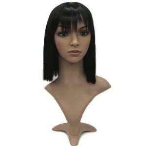   Long Straight Off Black Skin Top Wig FREE SHIP#J42 1 Toys & Games