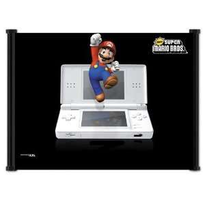 New Super Mario Bros Game Fabric Wall Scroll Poster (21 x 