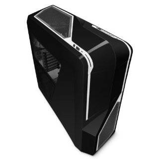    b2 Phantom 410 Mid Tower USB 3.0 Gaming Case Black with White Trim