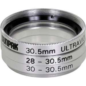   Ultra Violet Filter Kit with 28mm and 30mm Step Up Rings Camera
