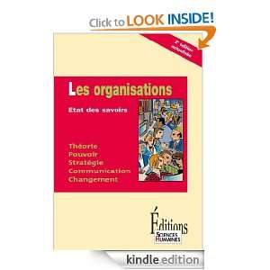 Les Organisations Etat des savoirs (French Edition) Philippe Cabin 