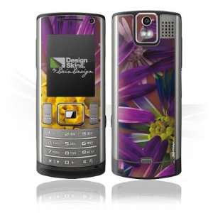   Skins for Samsung U800   Purple Flower Dance Design Folie Electronics