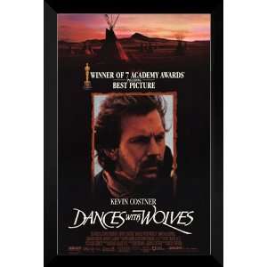  Dances with Wolves FRAMED 27x40 Movie Poster