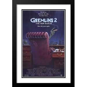 Gremlins 2 The New Batch 20x26 Framed and Double Matted Movie Poster 